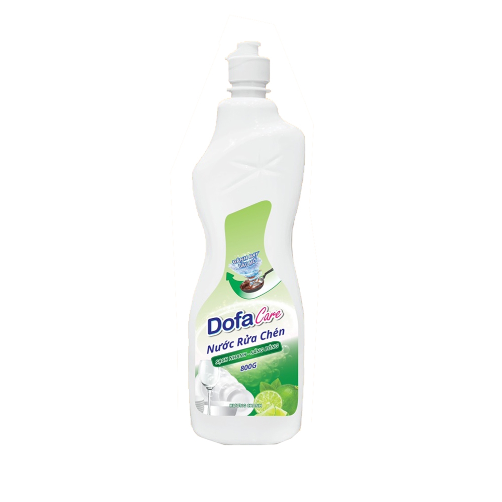[800ml] Rửa chén Dofacare sinh học hương chanh