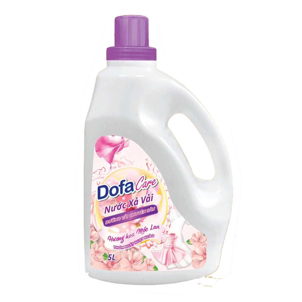 [5kg] Nước xả vải Dofacare hương hoa Mộc Lan
